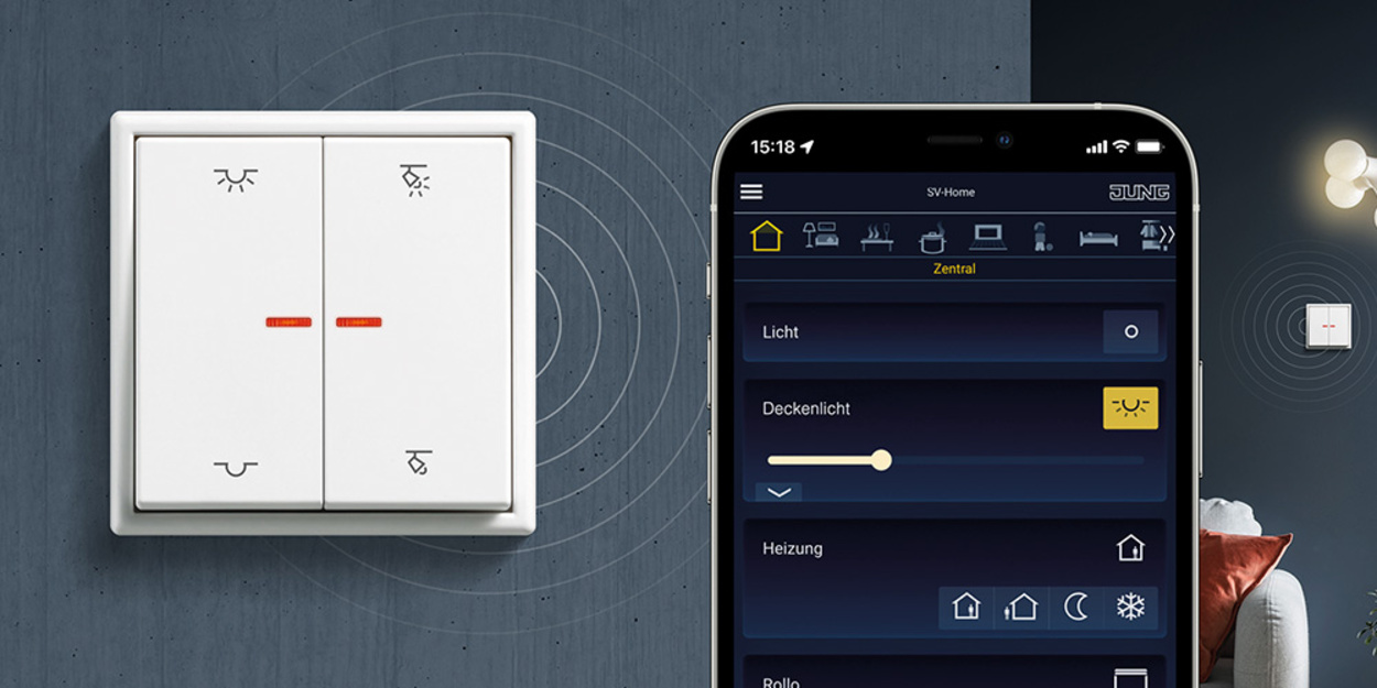 KNX RF Taster bei Montageservice E.Jahnel in Grävenwiesbach